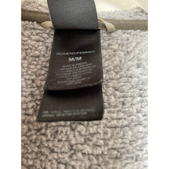 THE NORTH FACE - Gray Dark Women's Jacket Beautiful Buttons Hooded - Picture 6 of 8